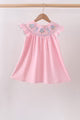 Smocked floral dress