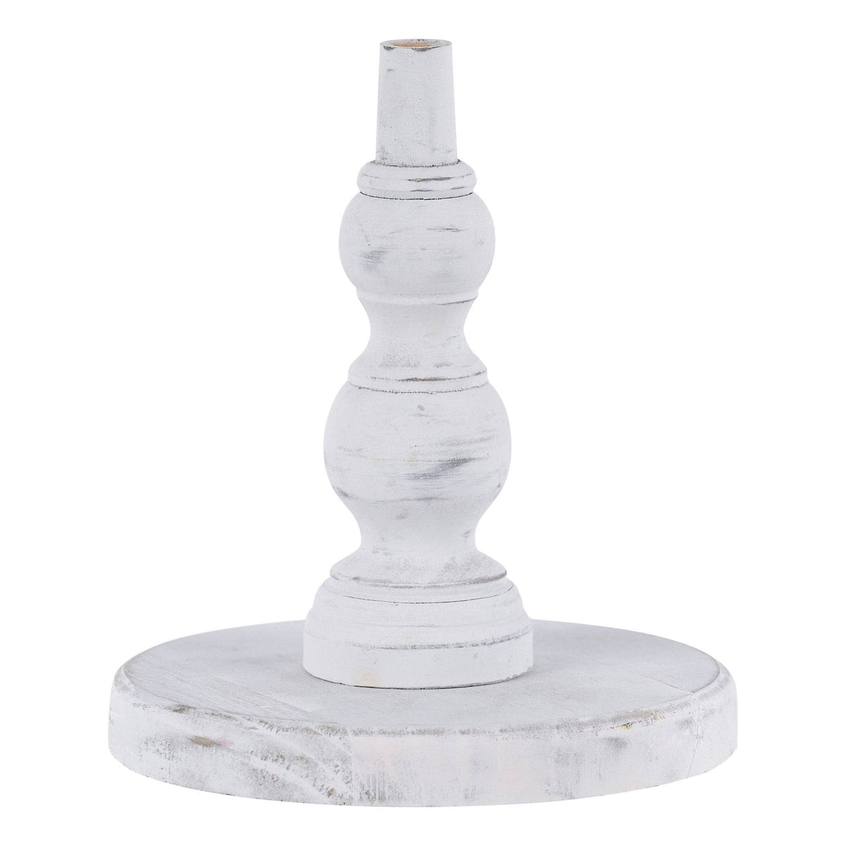White Wood Base for Toppers