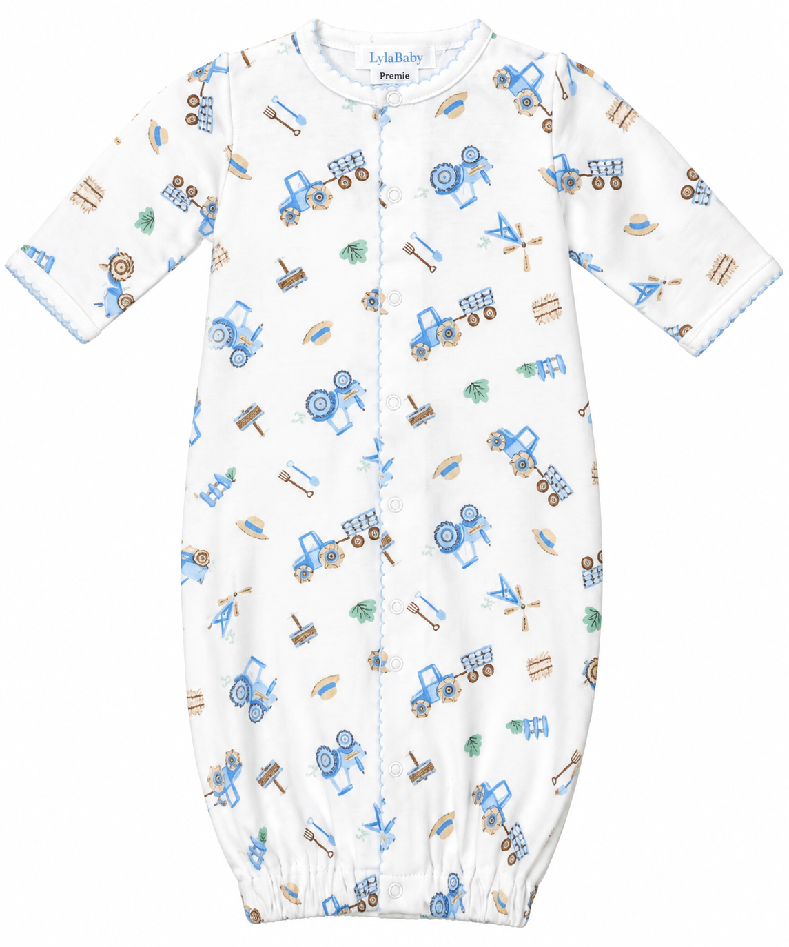 Tractor converter gown