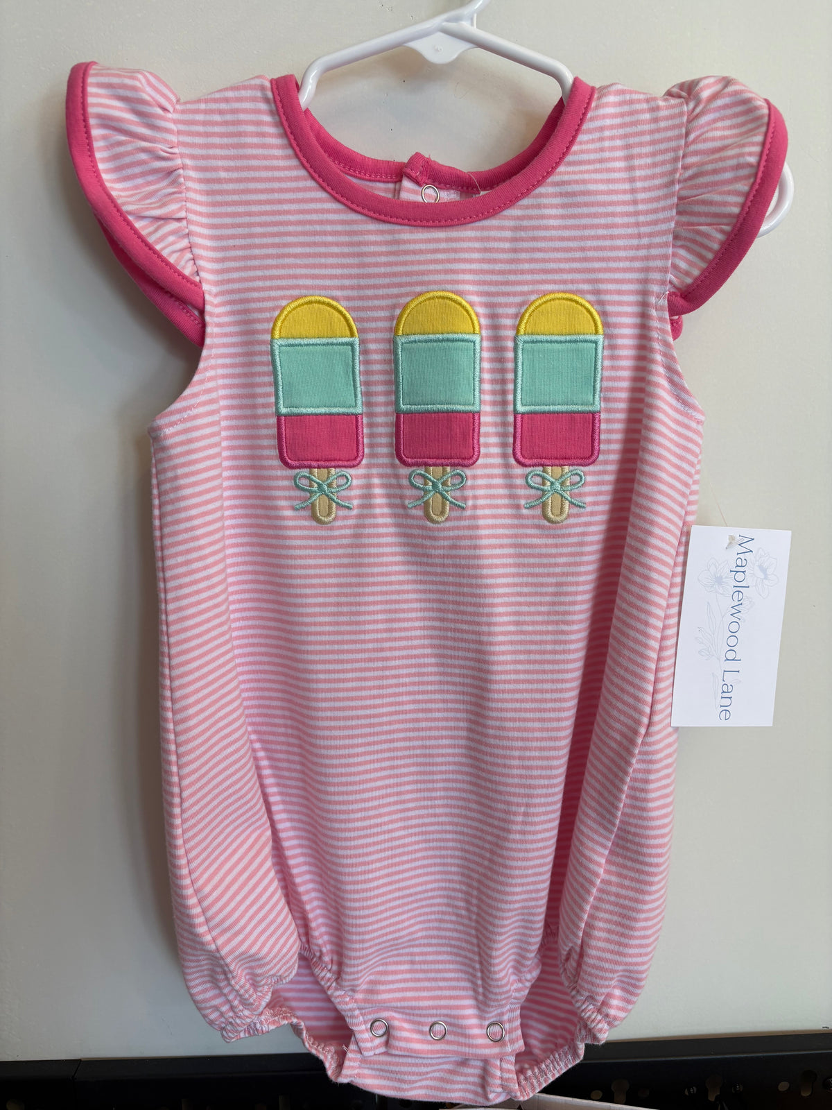 Jellybean Pink Popsicle Bubble