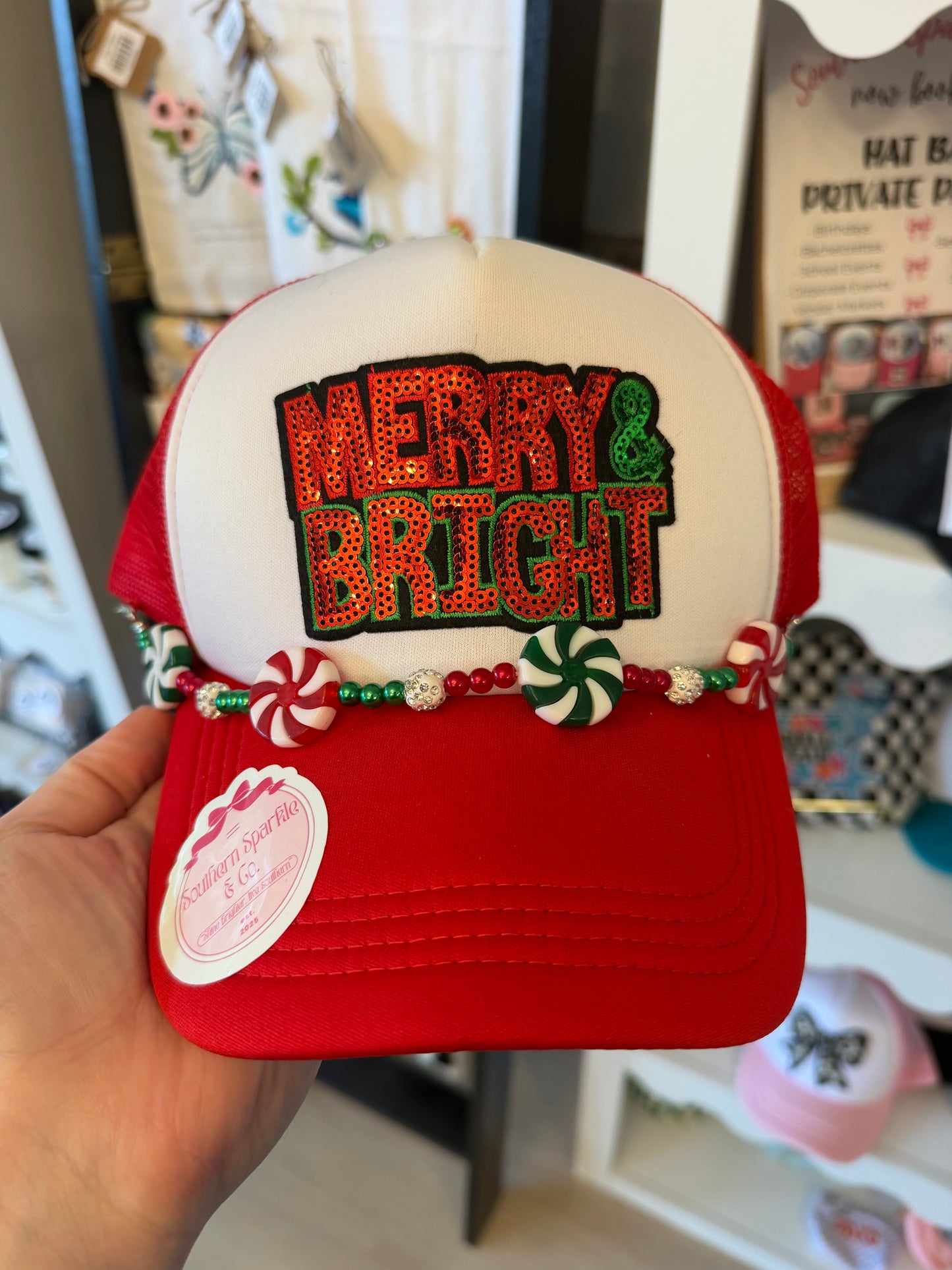 Merry and bright hat