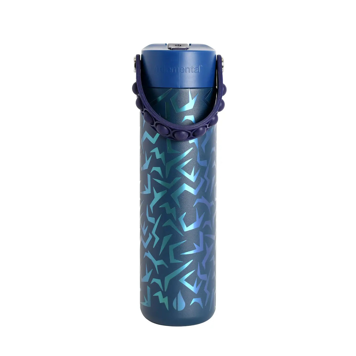 Leakproof Fidget Handle Water Bottle 24oz Dark Patterns