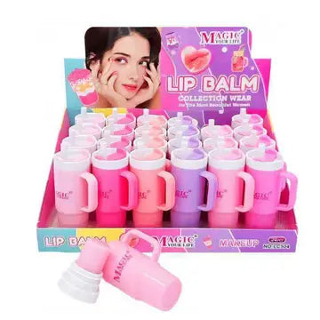 Cup lip balms