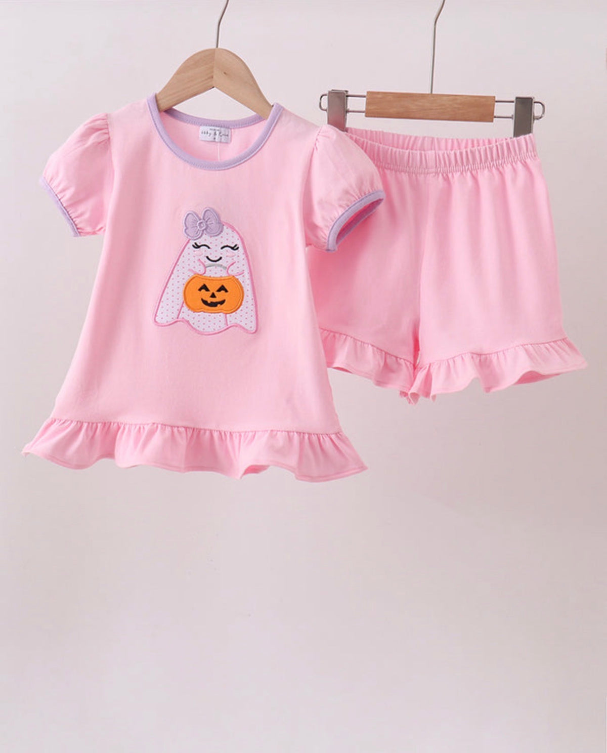Pink Ruffle Ghost Set