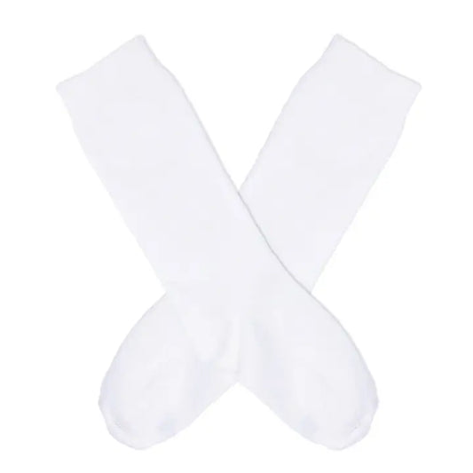 White knee socks