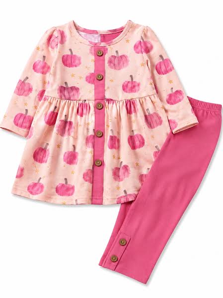 Pink Pumpkin Set