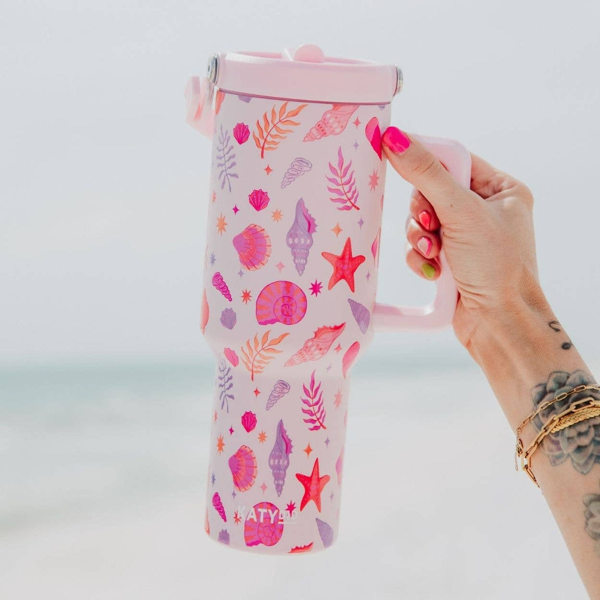 Beach Seashells Wholesale Drink Tumbler