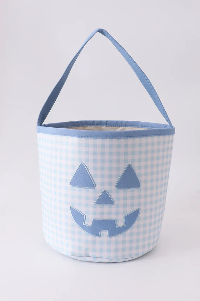 Blue Halloween Basket