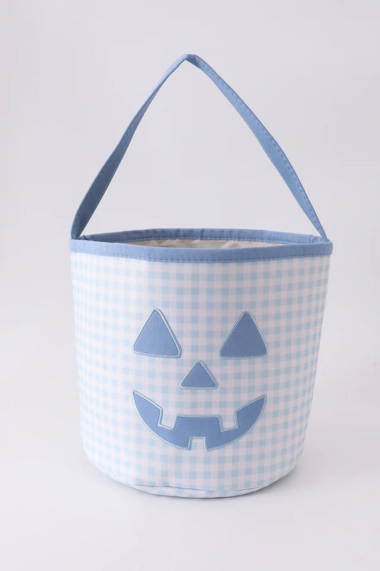 Blue Halloween Basket