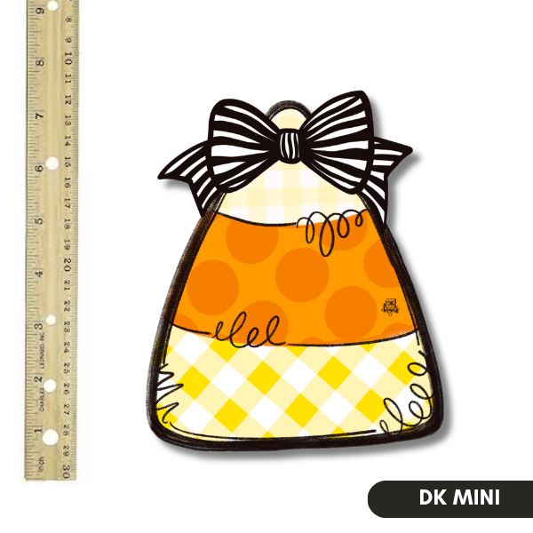 Candy Corn Bow Mini
