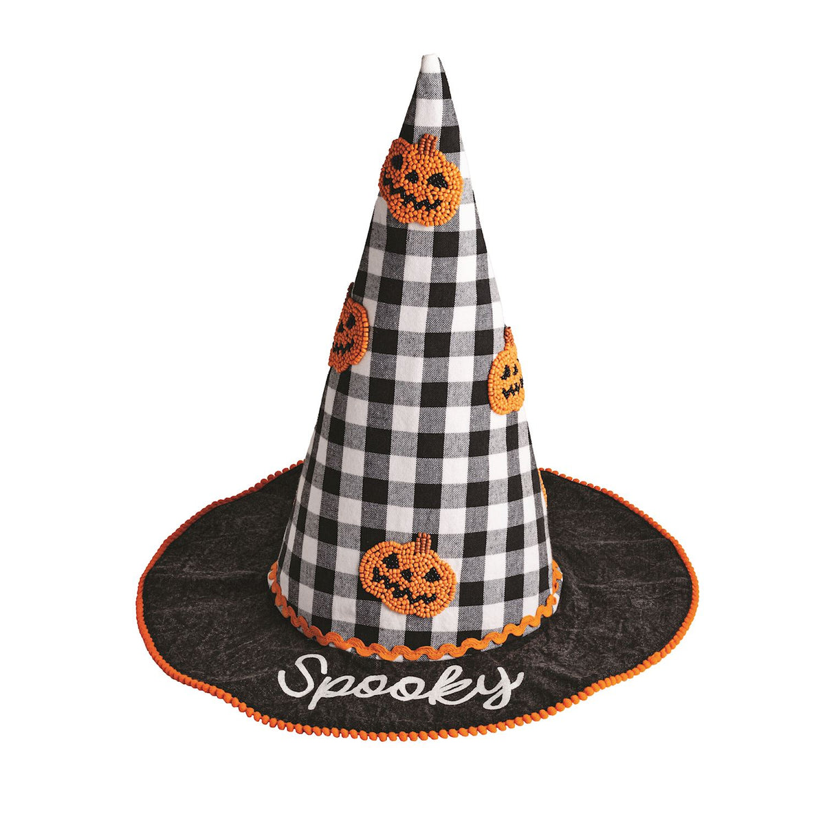 Spooky Beaded Witch Hat