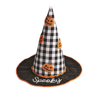 Spooky Beaded Witch Hat