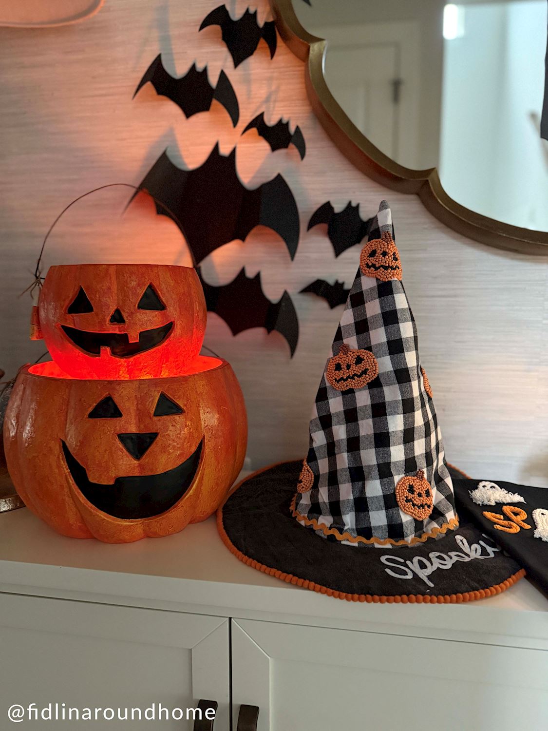Spooky Beaded Witch Hat