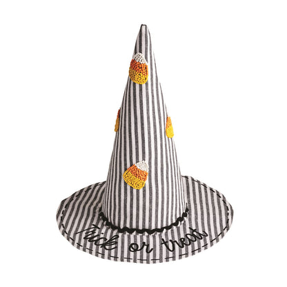 Trick or Treat Beaded Witch Hat