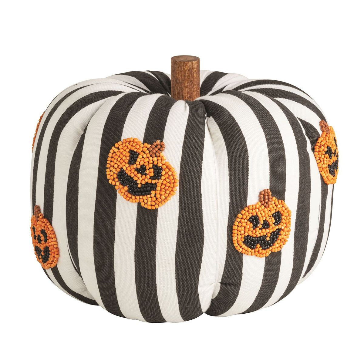 Pumpkin Beaded Pillow