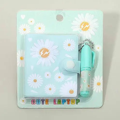 Cute mini notebook set Blue
