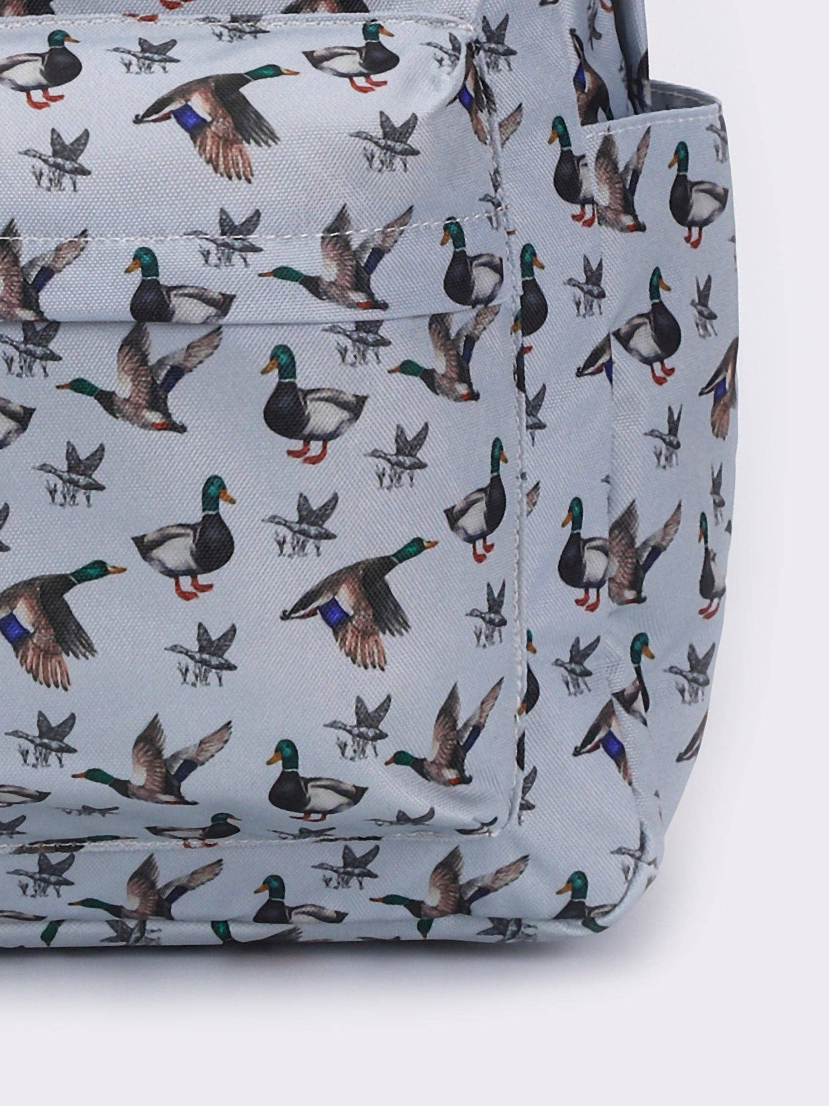 Boys Duck Printed Canvas Backpack