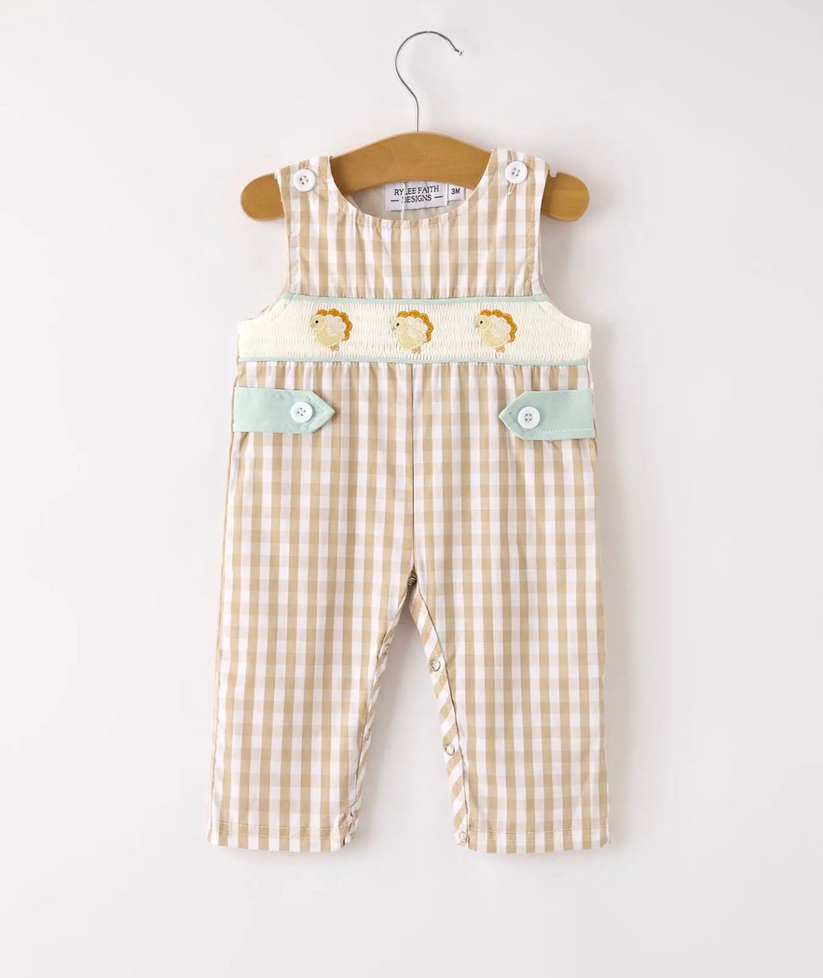 Smocked Turkey Romper