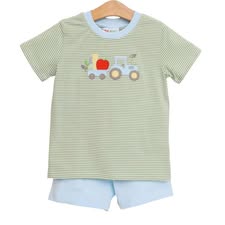 Tractor Apple set