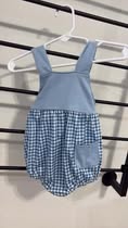 Blue Gingham Bubble