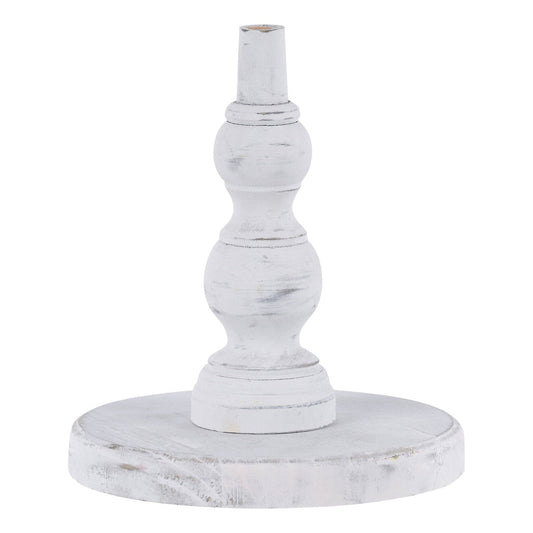 White Wood Base for Toppers
