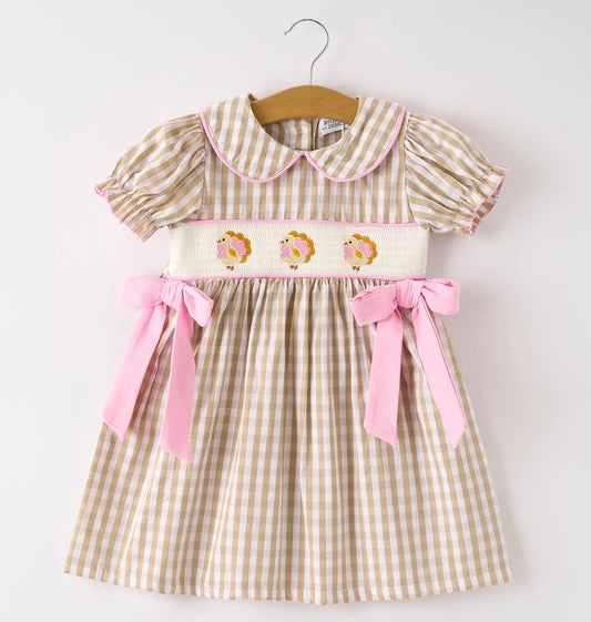 Smocked Turkey Dress