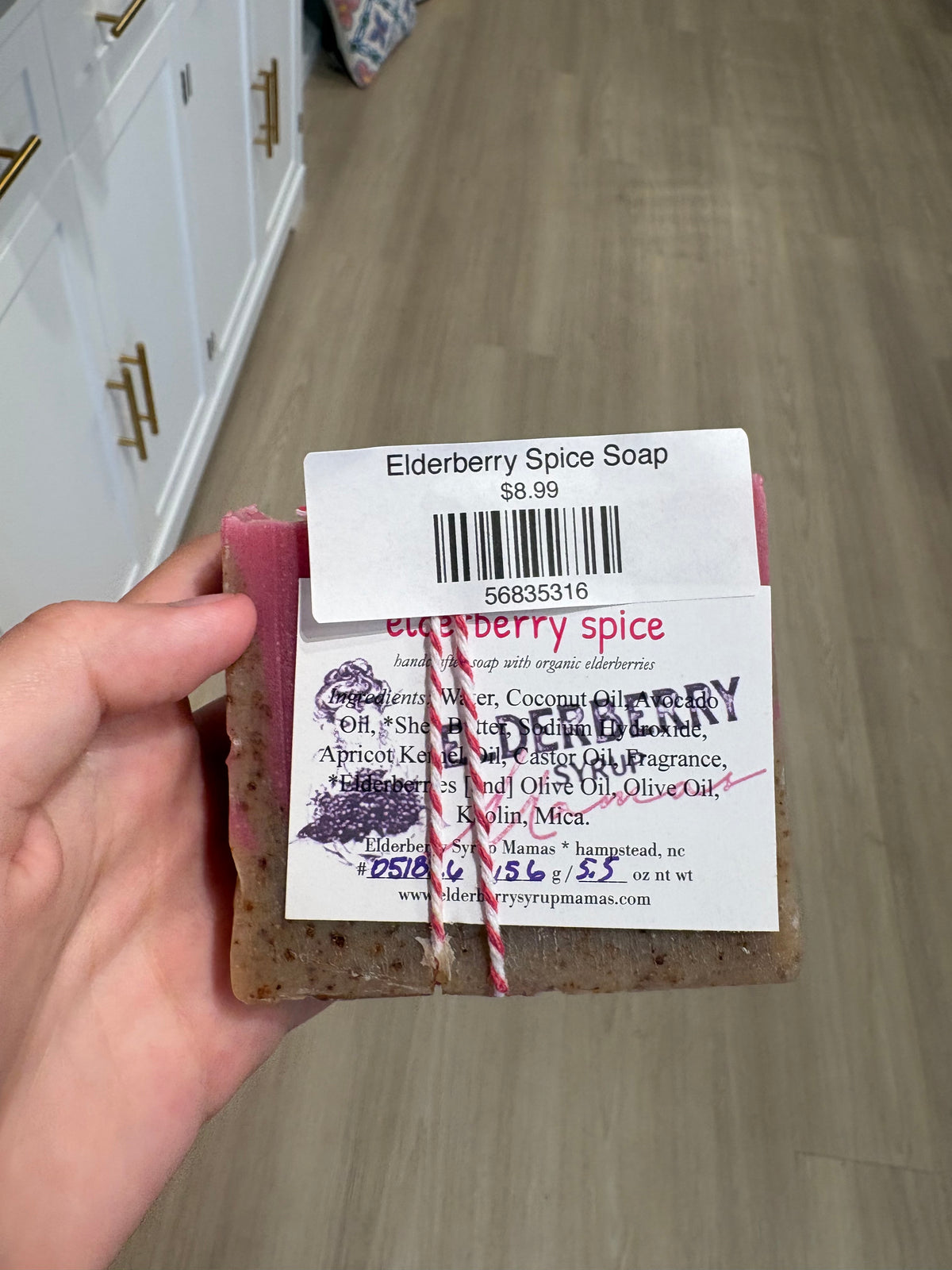 Elderberry Spice Soap