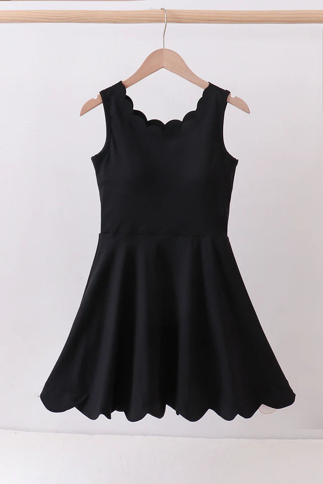 Scallop Activewear Dress