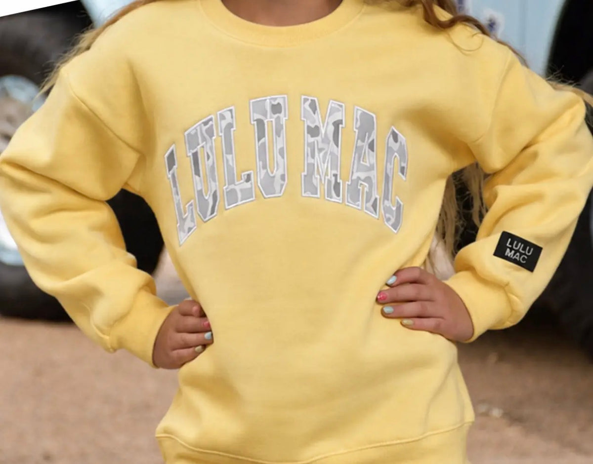 Youth Leopard Yellow Hoodie