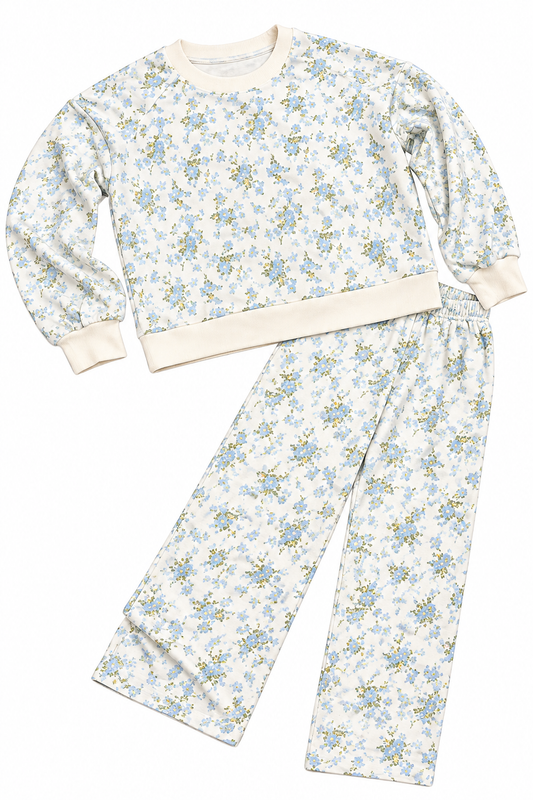 Floral pant set
