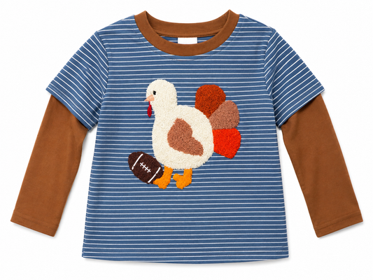 French Knot Turkey Shirt