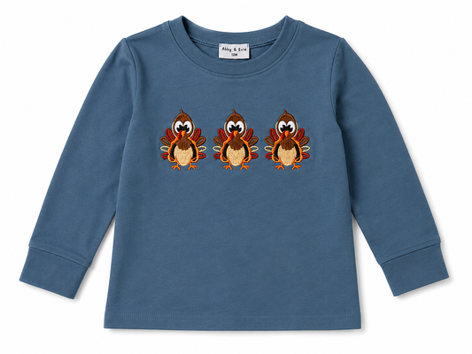 Blue Turkey Shirt