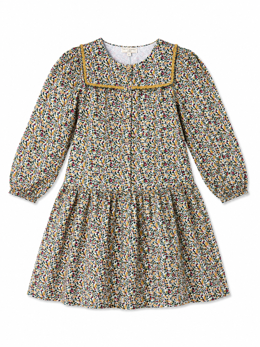 Girls Fall Floral Dress