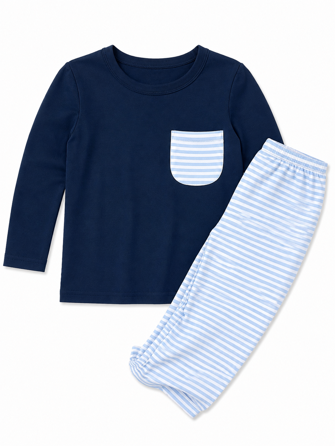 Navy Stripe Set