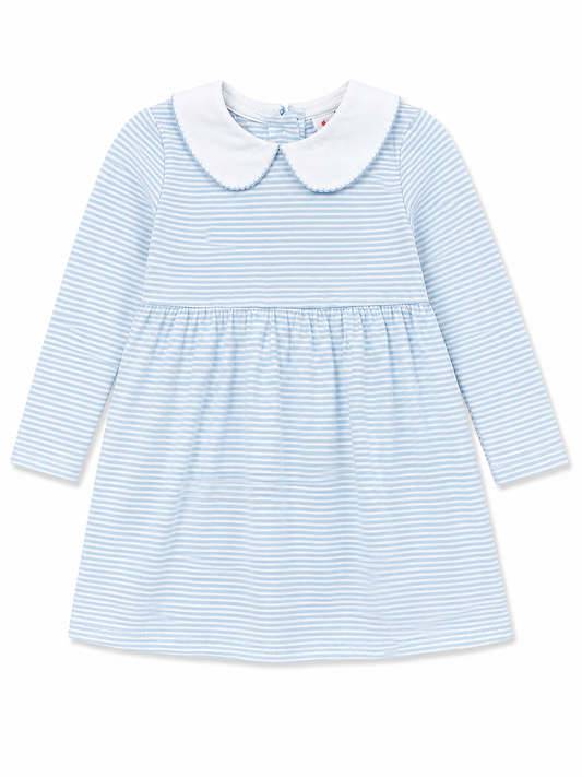 Jellybean Lt. Blue Stripe Dress