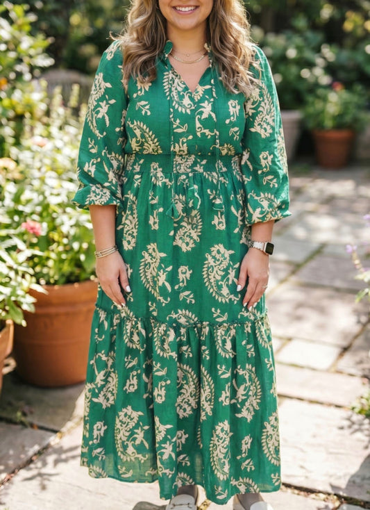 Green Fall Maxi