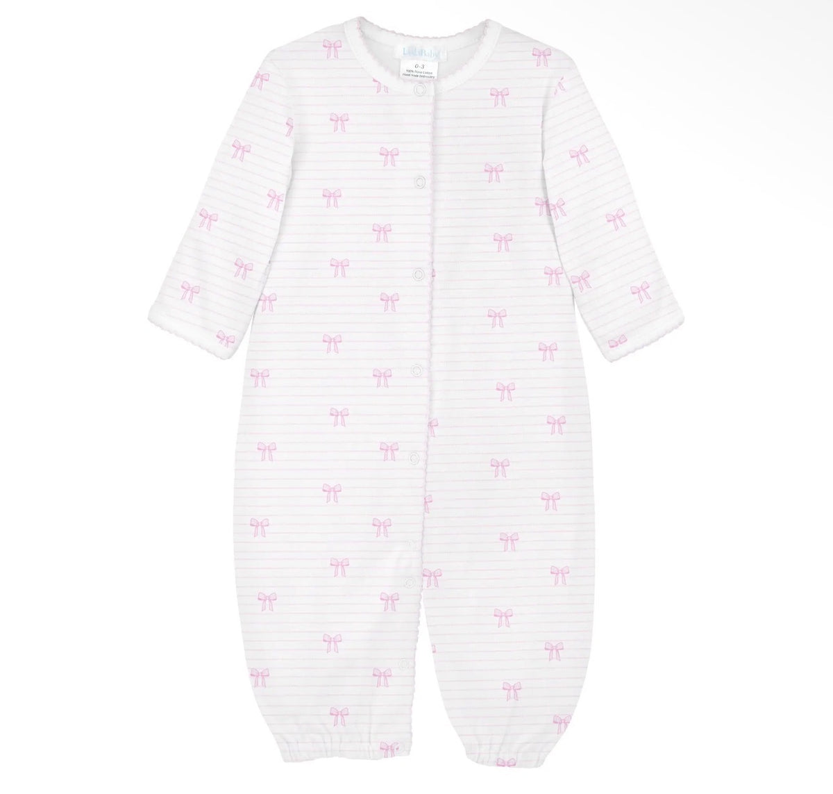 Lyda Baby Convertible Pink Bow