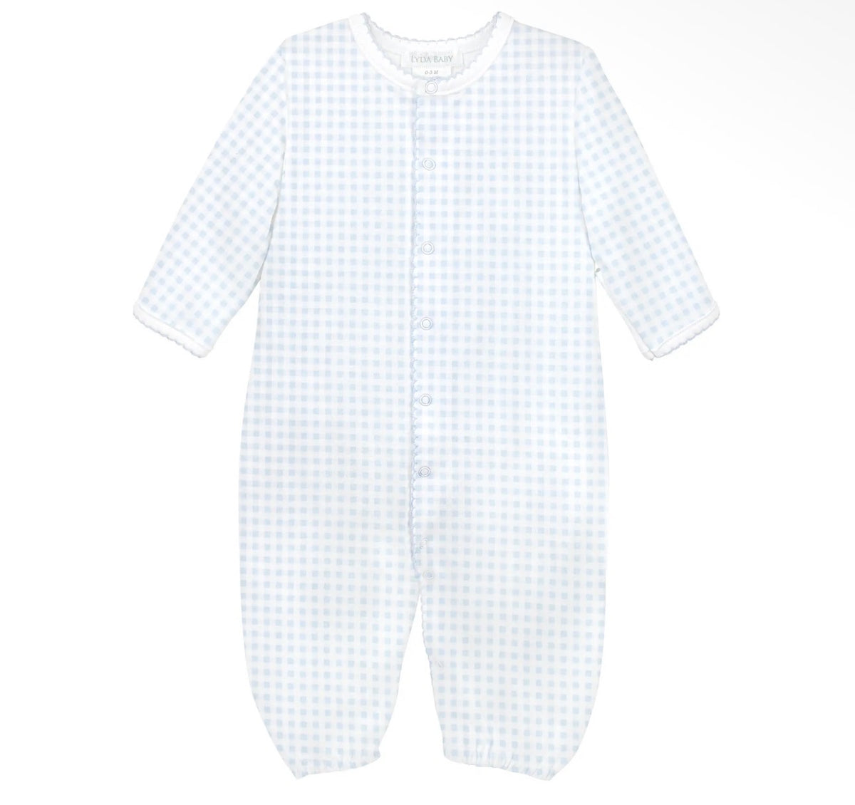 Lyda Baby Convertible Blue Gingham