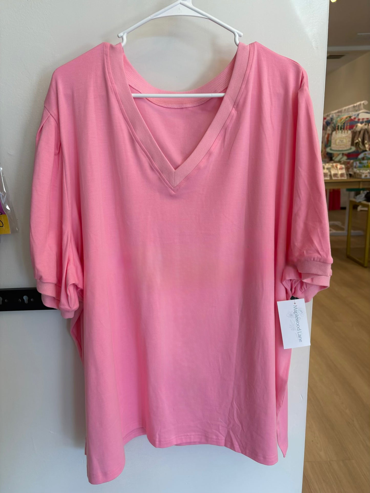 Pink shirt