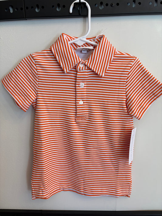 Orange Stripe Shirt