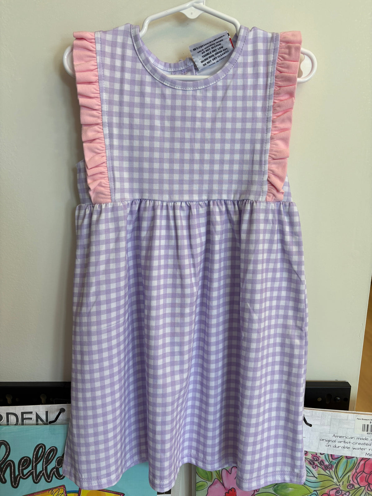 Jellybean Gingham Dress