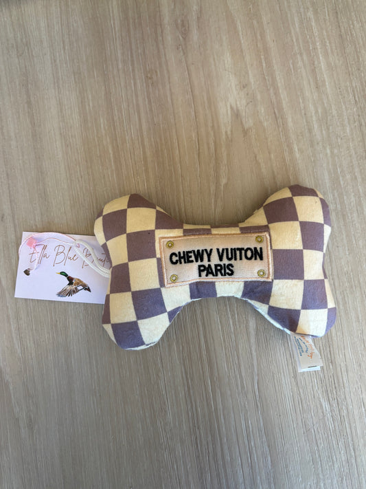 Chewy Vuiton Dog Toy