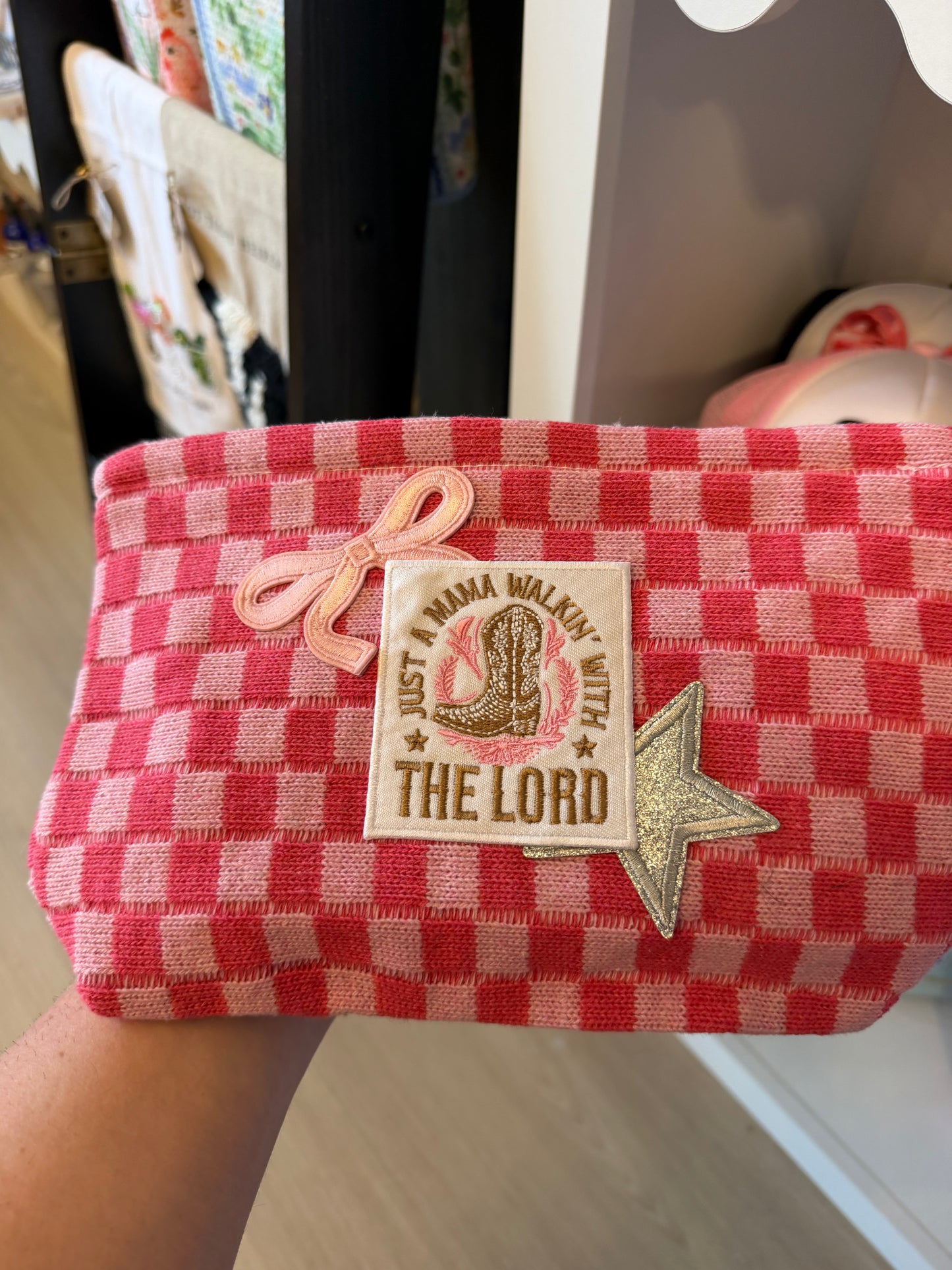 Pink Jesus Large Bag
