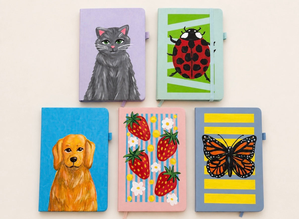 Hand painted Journals