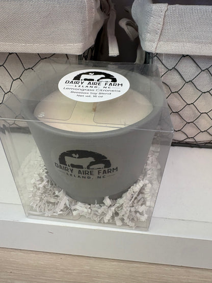 Terracotta Pot Candle