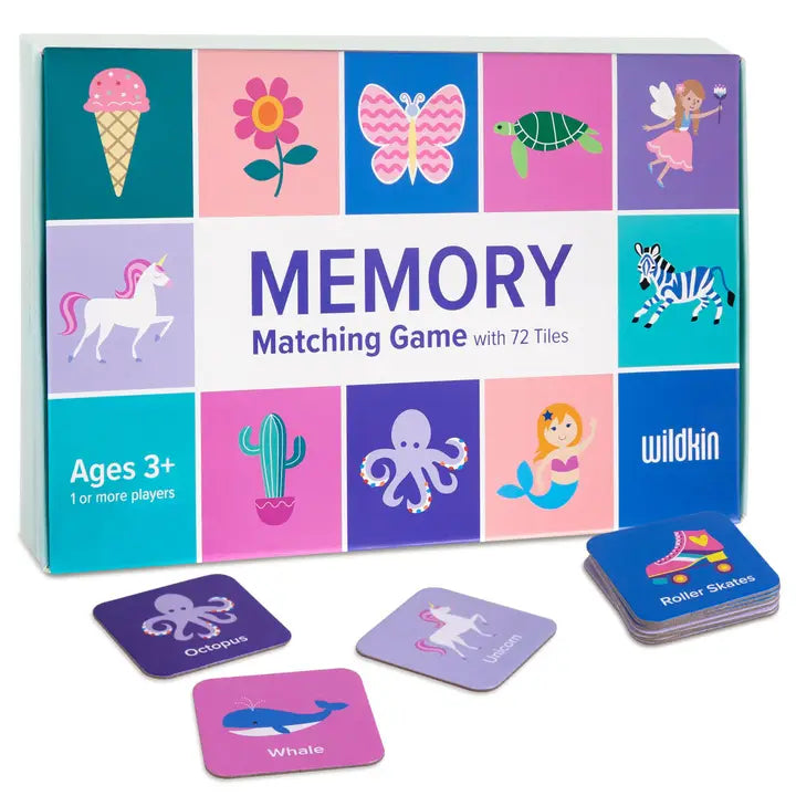 Memory Matching Game 72 Pc - Girls - 36 Pairs