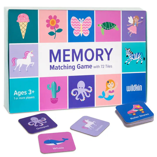 Memory Matching Game 72 Pc - Girls - 36 Pairs