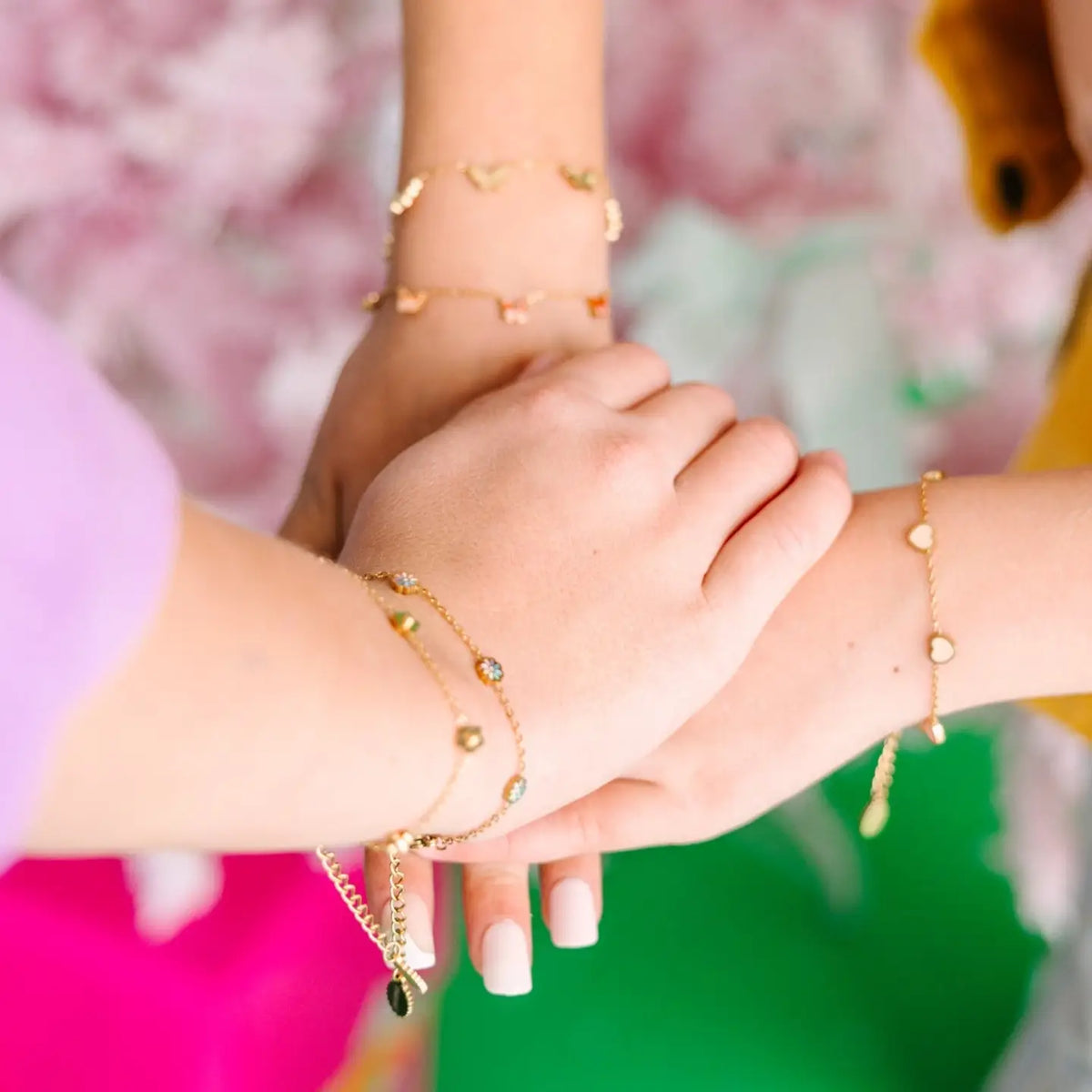 Peachy Heart Bracelet