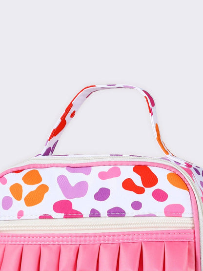 Cheetah Printed Girls Lunch Box Bag