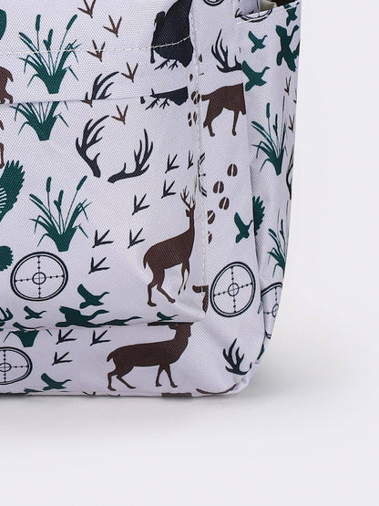 Gone Hunting Kids Canvas Backpack
